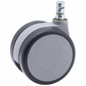 Master Caster Gemini Heavy-Duty Chair Mat Casters, Gray, 1 Set, MAS70415
