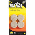 Master Scratch Guard Self-Adhesive Felt Circles, Beige, 1 Pack, MAS88497