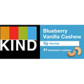 KIND Snacks Blueberry Vanilla Cashew Nut Bars, 1 Box, KND18039