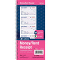TOPS Adams Spiral 2-part Money/Rent Receipt Book, Canary, 5 / Pack, ABFSC1152PK