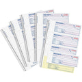 TOPS Adams Spiral 2-part Money/Rent Receipt Book, Canary, 5 / Pack, ABFSC1182PK
