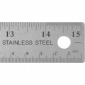 Acme United Westcott Stainless Steel Rulers, 12 / Box, ACM10416BX