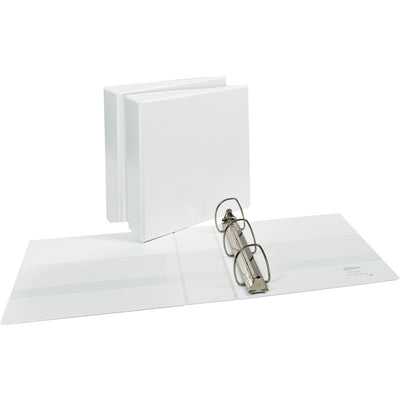 Avery Durable View Binders - EZD Rings, White, 8 1/2" Width x 11" Length, 3 / Bundle — view 1