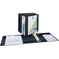 Avery Durable View Binders - EZD Rings, Black, 8 1/2" Width x 11" Length, 3 / Bundle, AVE09800BD