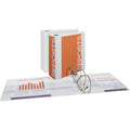 Avery Durable View Binders - EZD Rings, White, 8 1/2" Width x 11" Length, 3 / Bundle, AVE09801BD