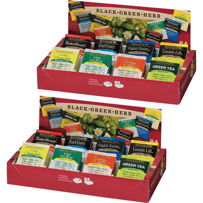Keurig Dr Pepper . Bigelow Assorted Flavor Herbal Tea, Black Tea, Green Tea Bag, 2 / Bundle, BTC10568BD