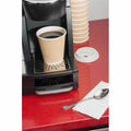 Genuine Joe 8 oz Rippled Hot Cups, Brown, 5 / Bundle, GJO11255BD