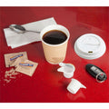 Genuine Joe 16 oz Rippled Hot Cups, Brown, 5 / Bundle, GJO11257BD