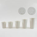 Genuine Joe 8 oz Disposable Hot Cups, White, 5 / Bundle, GJO19045BD