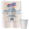 Genuine Joe 10 oz Disposable Hot Cups, White, 5 / Bundle, GJO19046BD