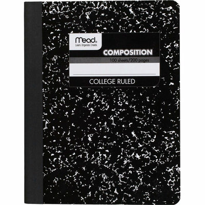 ACCO Mead Composition Book, 7 1/2" x 9 3/4", 12 / Carton, MEA09932CT
