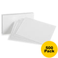 HAMELIN Oxford Plain Index Cards, White, 3" x 5", 5 / Bundle, OXF30BD