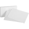 HAMELIN Oxford Plain Index Cards, White, 4" x 6", 5 / Bundle, OXF40BD
