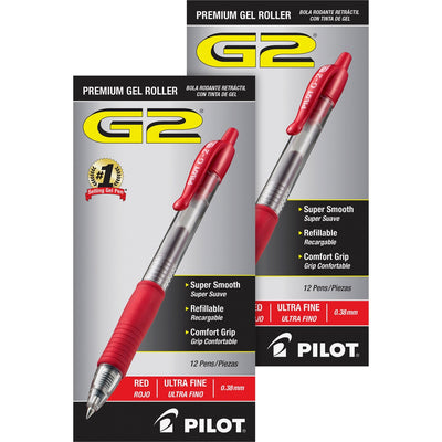 Pilot G2 Premium Gel Ink Retractable Pens, 2 / Bundle, PIL31279BD