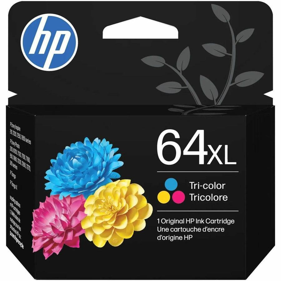 HP 64XL (N9J91AN) High-yield Ink Cartridge, HEWN9J91AN