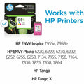 HP 64XL (N9J91AN) Original High Yield Inkjet Ink Cartridge - Tri-color -, HEWN9J91AN