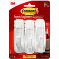 3M Command Large Utility Hook Value Pack, White, 1 Pack, MMM170033ES