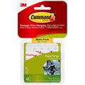 3M Command Poster Strips - Multi-Pack, White, 1 Pack, MMM1702448ES