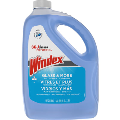 S. C. Johnson & Son Windex Glass Cleaner with Ammonia-D, Blue, SJN696503