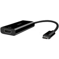 Belkin USB-C to HDMI Adapter (For Business / Bag & Label), Black, BLKB2B144BLK