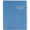 Smead Letter Recycled Organizer Folder, Blue, 8 1/2" Width x 11" Length, SMD89286