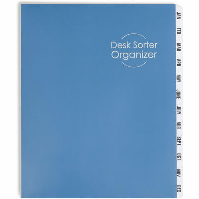 Smead Letter Recycled Organizer Folder, Blue, 8 1/2" Width x 11" Length, SMD89286