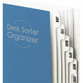 Smead Letter Recycled Organizer Folder, Blue, 8 1/2" Width x 11" Length, SMD89286