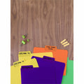 Smead SuperTab 1/3 Tab Cut Letter Top Tab File Folder, Green, 8 1/2" Width x 11" Length, 18 / Pack, SMD10515