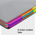 Smead 1/3 Tab Cut Letter Organizer Folder, Purple, 8 1/2" Width x 11" Length, SMD89206