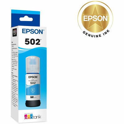 Epson T502, Cyan Ink Bottle, EPST502220S
