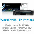 HP 202A (CF500A) Original Standard Yield Laser Toner Cartridge - Black -, HEWCF500A