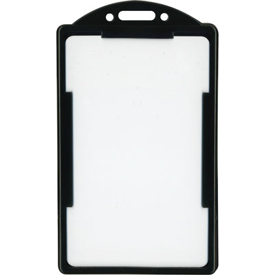 Advantus ID Card Holder, Black, 25 / Pack — view 1