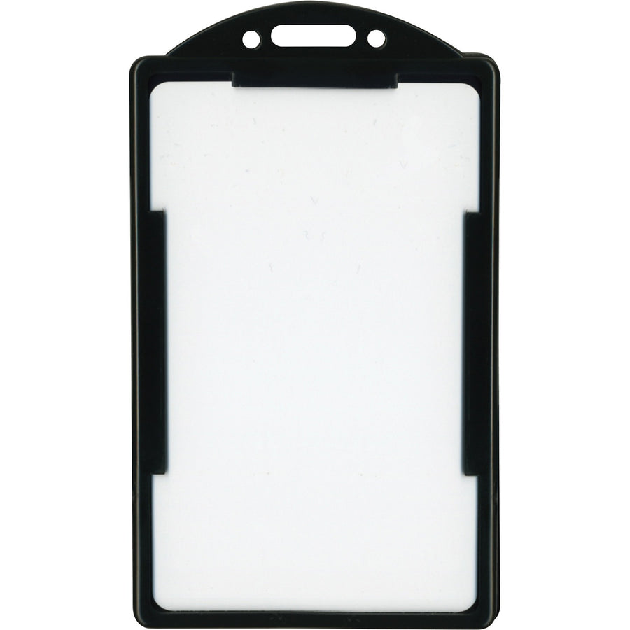 Advantus ID Card Holder, Black, 25 / Pack — view 1