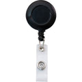 Advantus Snap Clip Retractable ID Reel, Black, 25 / Pack, AVT75666