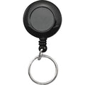 Advantus Clip-on Ring Retractable ID Reel, Black, 12 / Box, AVT97121