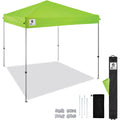 Tenacious Holdings Ergodyne Instant Shelter Canopy, Lime, EGO12910