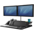 Fellowes Lotus DX Sit-Stand Workstation, Black, FEL8080301