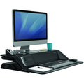 Fellowes Lotus DX Sit-Stand Workstation, Black, FEL8080301