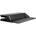 Fellowes Lotus DX Sit-Stand Workstation, Black, FEL8080301
