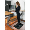 Floortex AFS-TEX 2000 Black Active Anti-Fatigue Mat - 20" x 32", FLRFCA22032BK