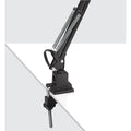 Lorell Architect LED Desk Lamp with Clamp, Black, LLR99954