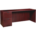 Lorell Prominence 2.0 Left-Pedestal Credenza, Other, LLRPC2472LMY