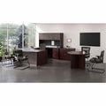 Lorell Prominence 2.0 Right-Pedestal Credenza, Other, LLRPC2472RMY