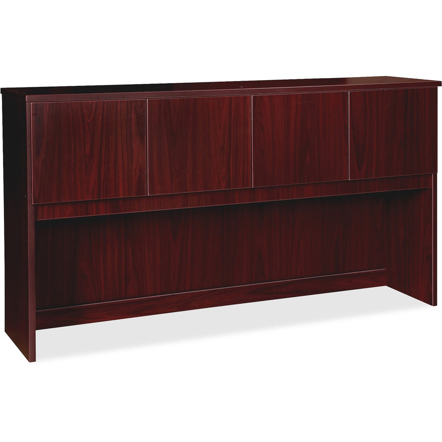Lorell Prominence 2.0 Hutch, 39" Height x 72" Width x 16" Depth, Particleboard, Impact Resistant, LLRPH7239MY