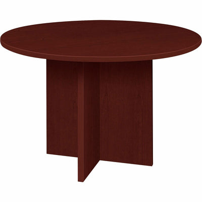 Lorell Prominence 2.0 Round Laminate Conference Table, LLRPT42RMY