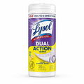 Reckitt Benckiser plc Lysol Dual Action Wipes, White/Purple, RAC81143