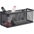 Safco Onyx Mesh Magnetic Marker Basket, Black, SAF3612BL
