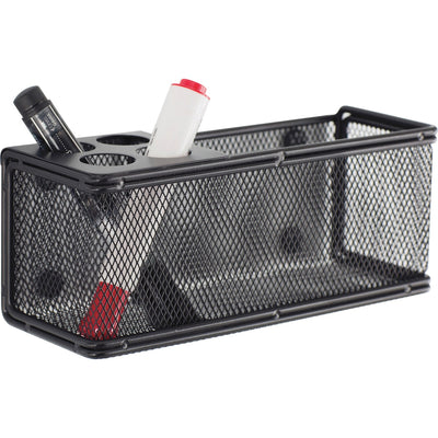 Safco Onyx Mesh Magnetic Marker Basket, Black, SAF3612BL