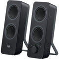 Logitech Z207 Bluetooth Speaker System - 5 W RMS - Black, 1 Set, LOG980001294