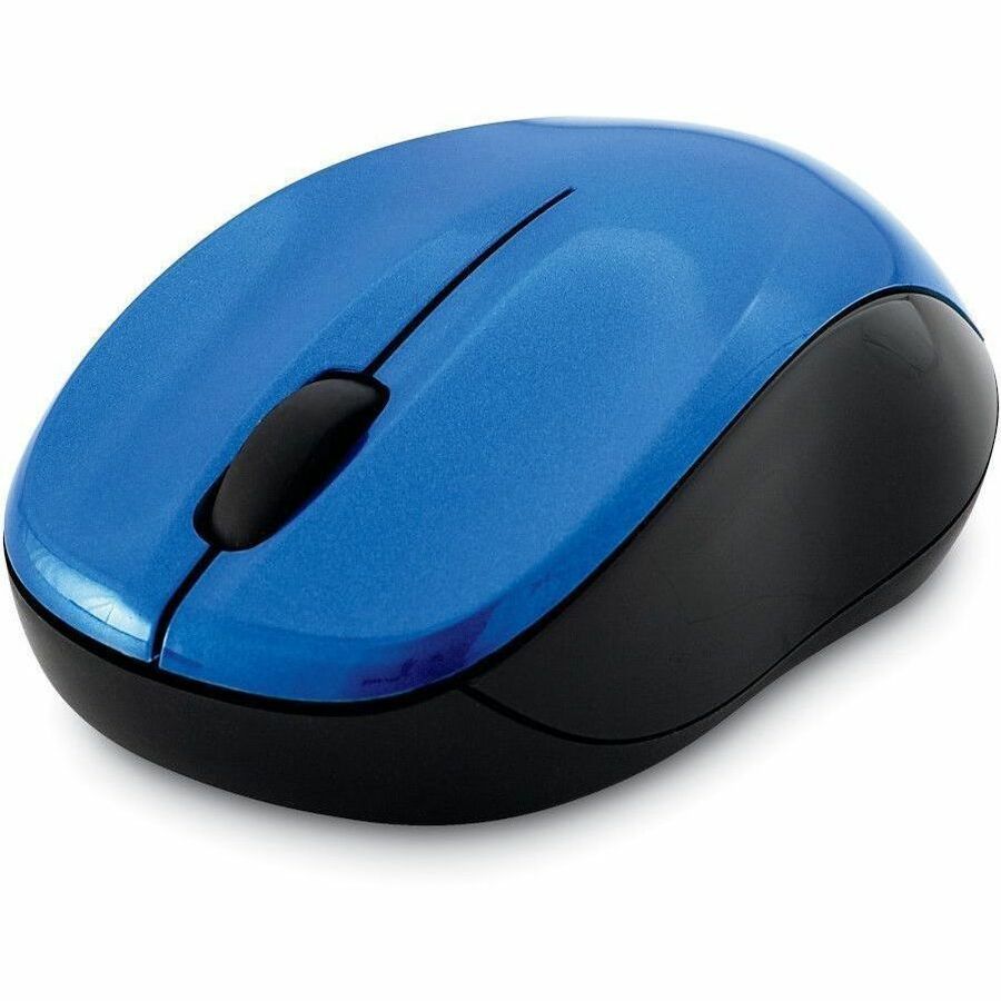 Verbatim Silent Wireless Blue LED Mouse - Blue, 2.3" x 1.4", VER99770